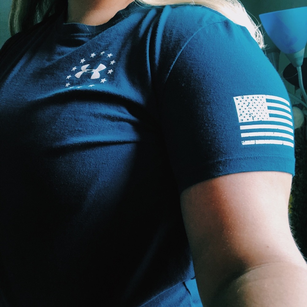 Under Armor Freedom American Flag Tee